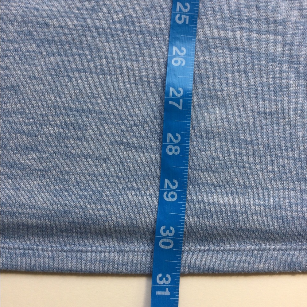 Lands’ End light blue mock neck tunic 1X - Picture 8 of 8